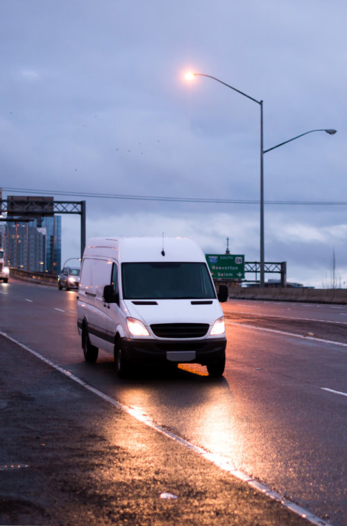 van for transport